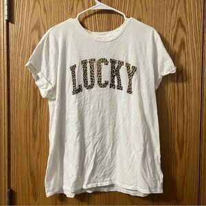 Lucky Brand White T-Shirt